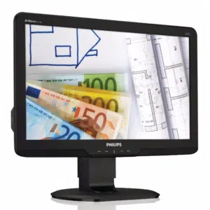 Monitor LED second hand Philips Brilliance 201b, 20 inch, Grad -A